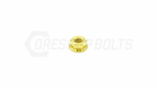 Buy gold M7 x 1.00 Titanium Nut by Dress Up Bolts