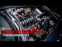 Dress Up Bolts Titanium Hardware Fuel Door Kit - Chevrolet Corvette C6 (2005-2013)