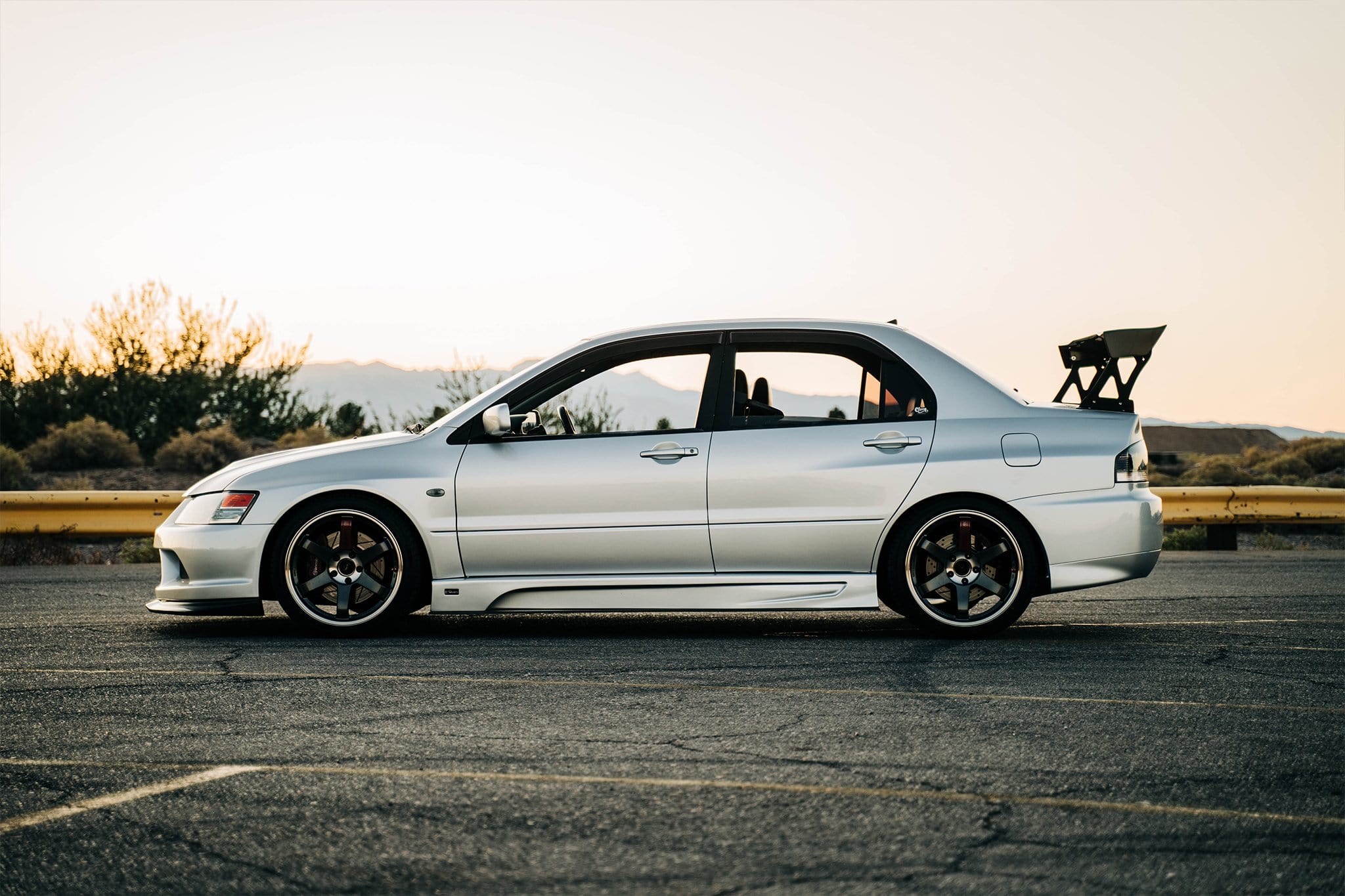 Chris Wood's Mitsubishi Evo IX