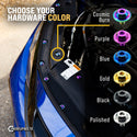 Dress Up Bolts Titanium Hardware Hood Kit - Honda Civic Si (2016-2021)