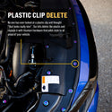 Dress Up Bolts Stage 2 Titanium Hardware Engine Bay Kit - Honda Civic Si (2016-2021)