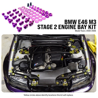 E46 M3 Engine Bay