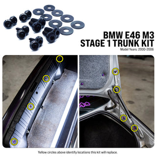 E46 M3 Trunk Bolts