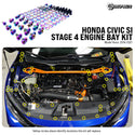 Dress Up Bolts Stage 4 Titanium Hardware Engine Bay Kit - Honda Civic Si (2016-2021)