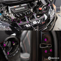 Dress Up Bolts Titanium Hardware Plastic Clip Delete Kit - Honda Civic Si (2012-2015)