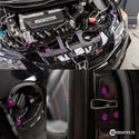 Dress Up Bolts Titanium Hardware Seat Kit - Honda Civic Si (2012-2015)