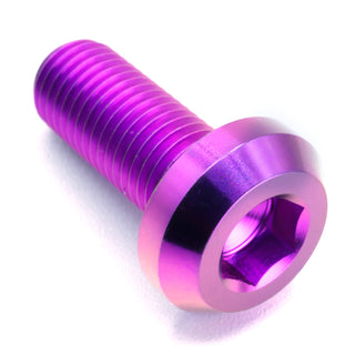 Buy purple M10 x 1.25 x 25mm Titanium Motor Head Bolt by Dress Up Bolts