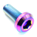 M10 x 1.25 x 25mm Titanium Motor Head Bolt by Dress Up Bolts