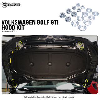 Volkswagen Golf GTI MK8 Hood