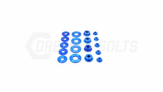 Buy blue Dress Up Bolts Titanium Hardware Vented Hood Kit - Chevrolet Camaro (2019-Present)