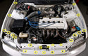 Honda Civic EG (1992-1995) Titanium Dress Up Bolts Partial Engine Bay Kit - DressUpBolts.com