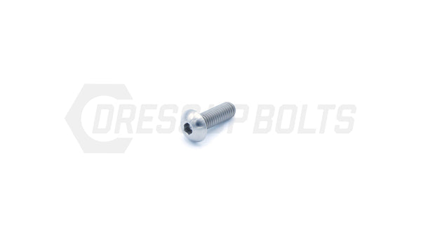 M5 x .8 x 15mm Titanium Button Head Bolt by Dress Up Bolts - DressUpBolts.com