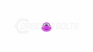 Buy purple M6 x 1.00 Titanium Nyloc Nut by Dress Up Bolts