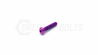 Buy purple M5 x .8 x 25mm Titanium Button Head Bolt by Dress Up Bolts