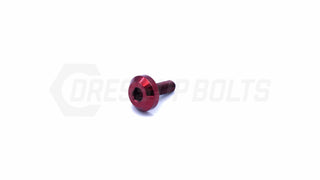 Buy red M5 x .8 x 15mm Titanium Motor Head Bolt by Dress Up Bolts