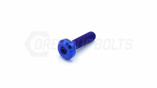 Buy blue M8 x 1.25 x 30mm Titanium Motor Head Bolt by Dress Up Bolts