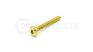Buy gold M6 x 1.00 x 50mm Titanium Motor Head Bolt by Dress Up Bolts