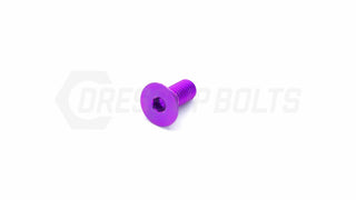 Buy purple M8 x 1.25 x 20mm Titanium Countersunk Bolt by Dress Up Bolts