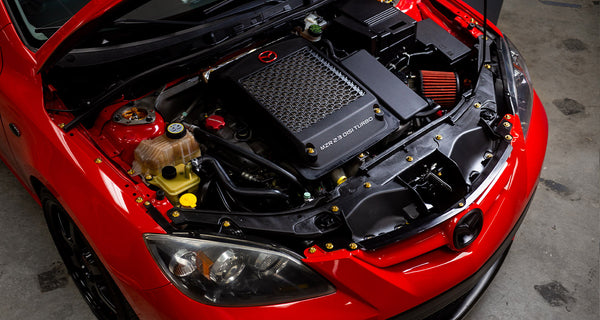 Dress Up Bolts Stage 2 Titanium Hardware Engine Bay Kit - Mazda Speed3 (2007-2009)