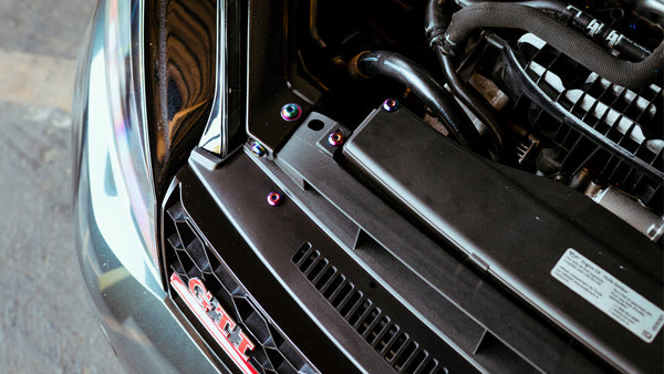 Dress Up Bolts Titanium Hardware Engine Bay Kit - Volkswagen GTI MK7 (2015-2021)