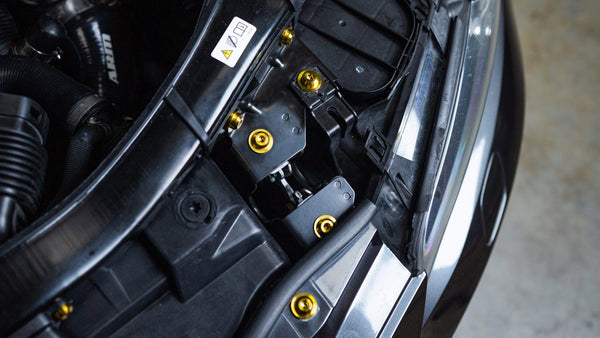 Dress Up Bolts Stage 1 Titanium Hardware Engine Bay Kit - BMW E9X 335i (2007-2013)