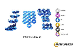 Infiniti I35 (2002-2004) Titanium Dress Up Bolts Engine Bay Kit - DressUpBolts.com