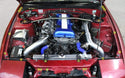 Nissan Silvia S13 (1989-1995) Titanium Dress Up Bolts Partial Engine Bay Kit - DressUpBolts.com