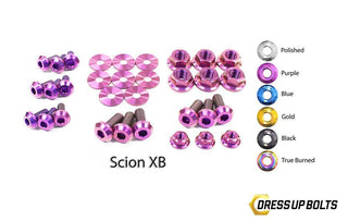 Scion XB (2007-2015) Titanium Dress Up Bolts Engine and Engine Bay Kit - DressUpBolts.com