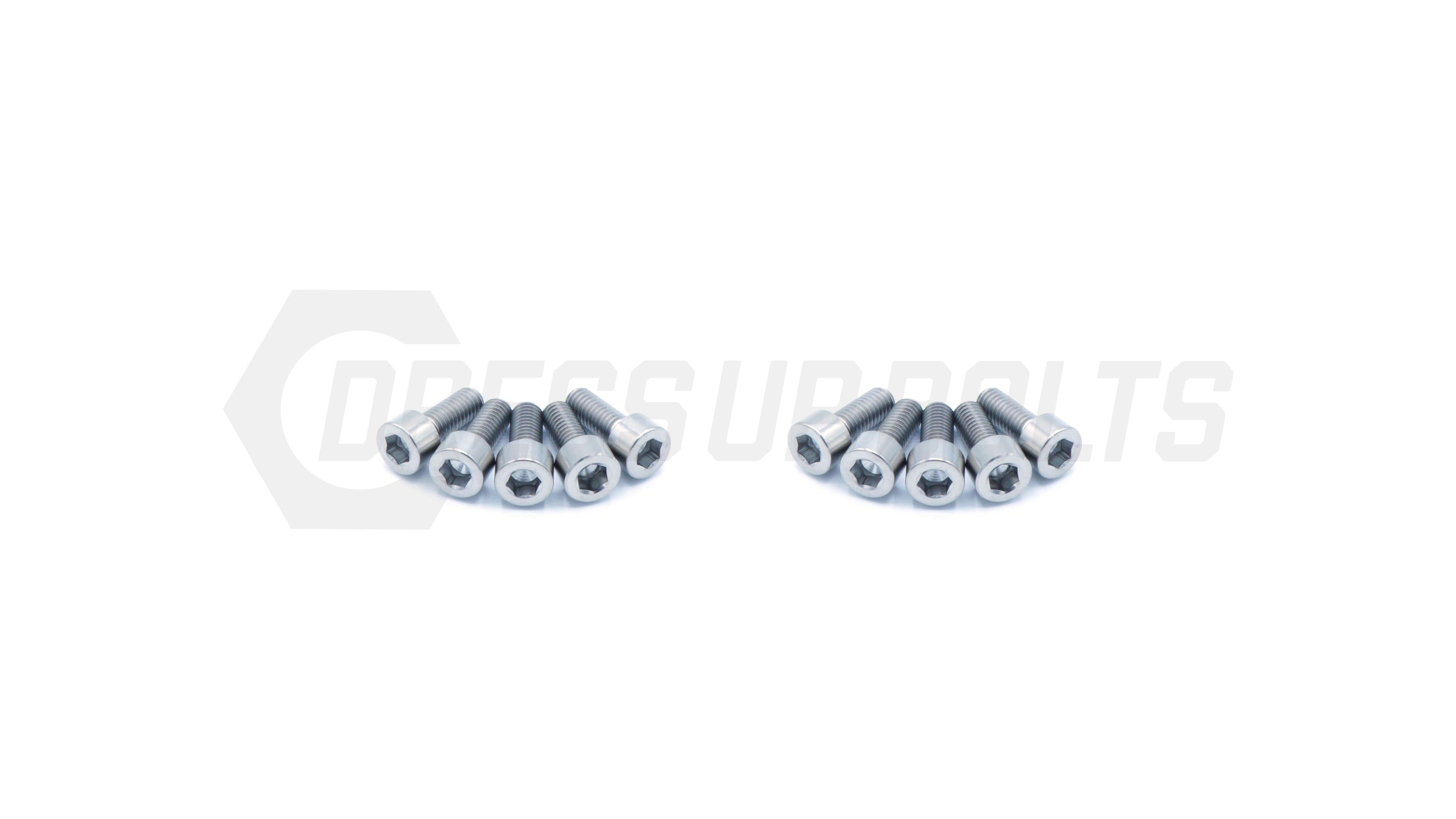 2JZ-GTE Non-VVTI Titanium Coil Pack Cover Kit | Dress Up Bolts