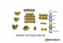 Dress Up Bolts Stage 2 Titanium Hardware Engine Bay Kit - Hyundai Veloster (2012-2018)